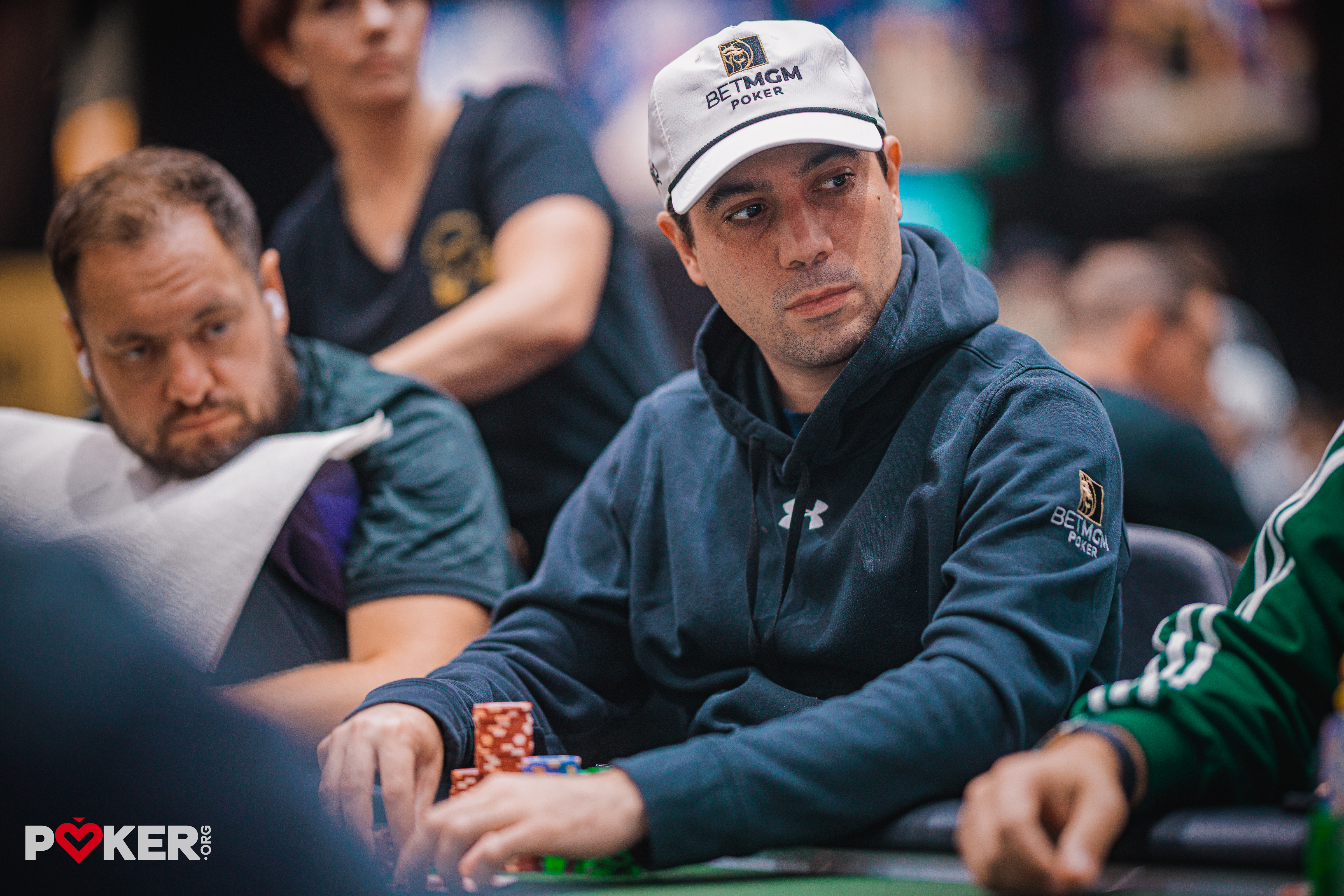 Michael Gagliano at the table